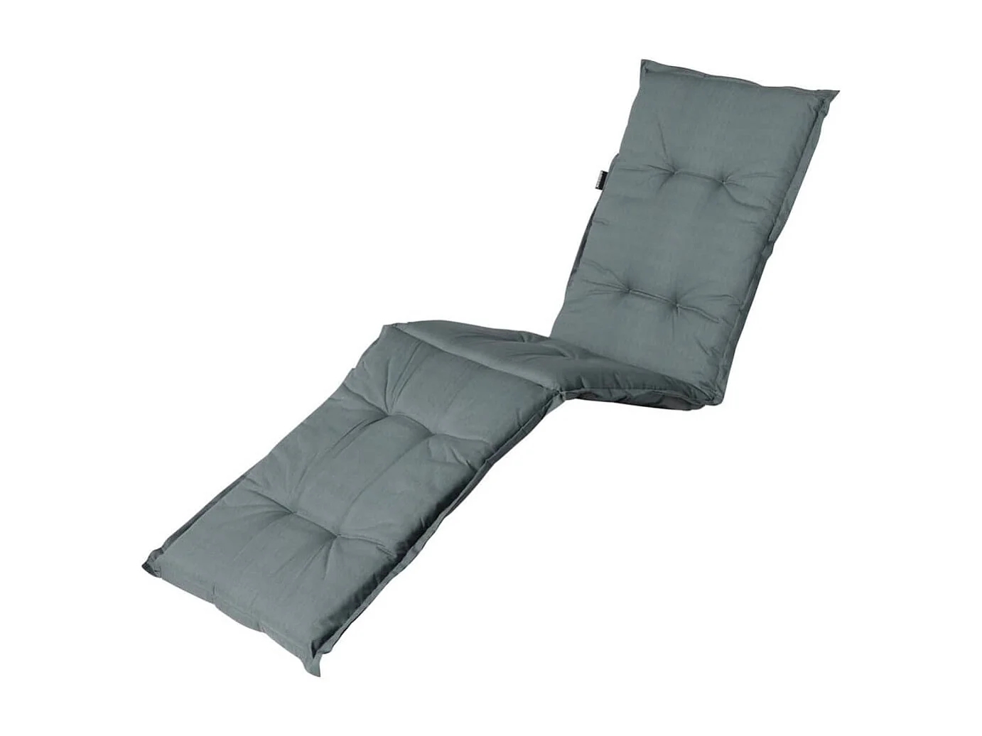 Coussin de chaise longue Basic 200x60 cm gris