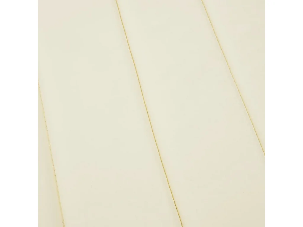 Coussin de chaise longue crème 186x58x3 cm tissu oxford