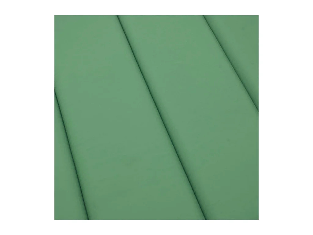 Coussin de chaise longue vert 180x60x3 cm tissu oxford