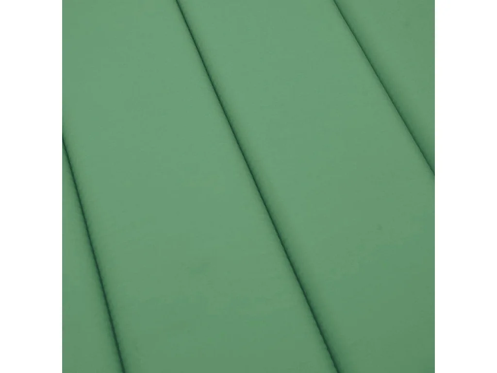 Coussin de chaise longue vert 200x60x3 cm tissu oxford