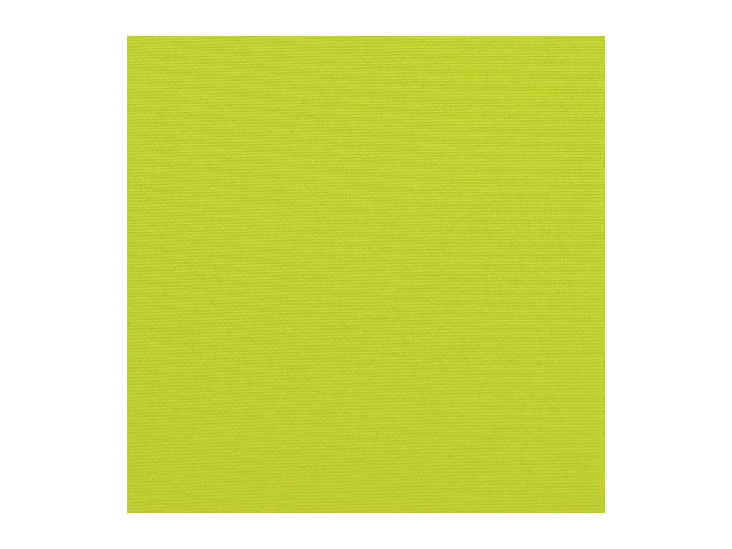 Cojín de tumbona de tela Oxford verde claro 186x58x3 cm