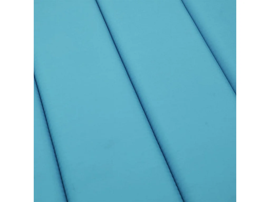 Coussin de chaise longue turquoise tissu oxford