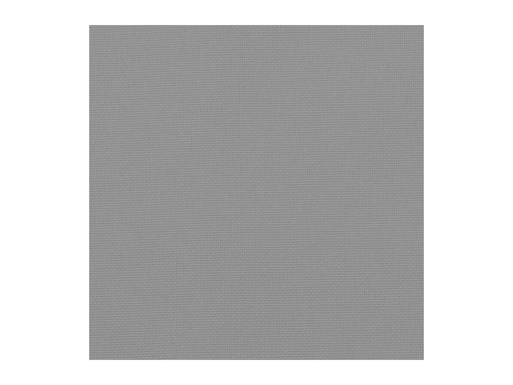 Cojín de tumbona de tela Oxford gris 200x60x3 cm