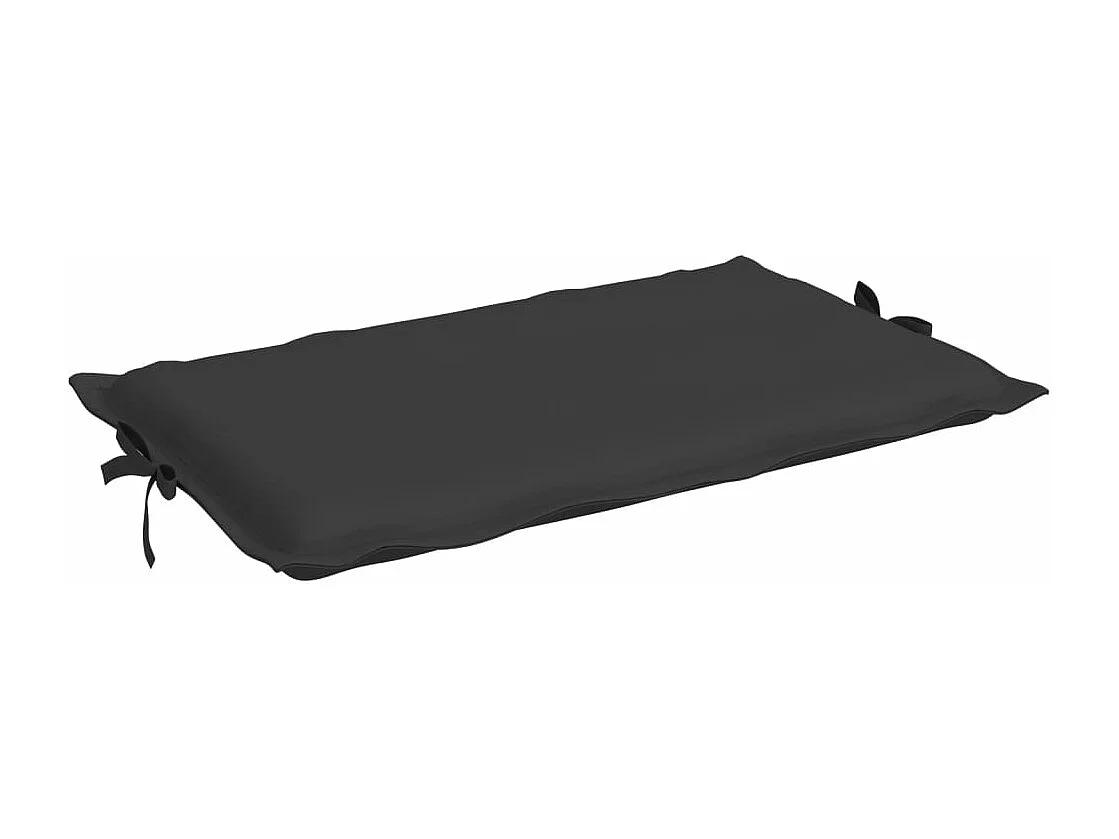 Coussin de chaise longue noir 186x58x3 cm tissu oxford