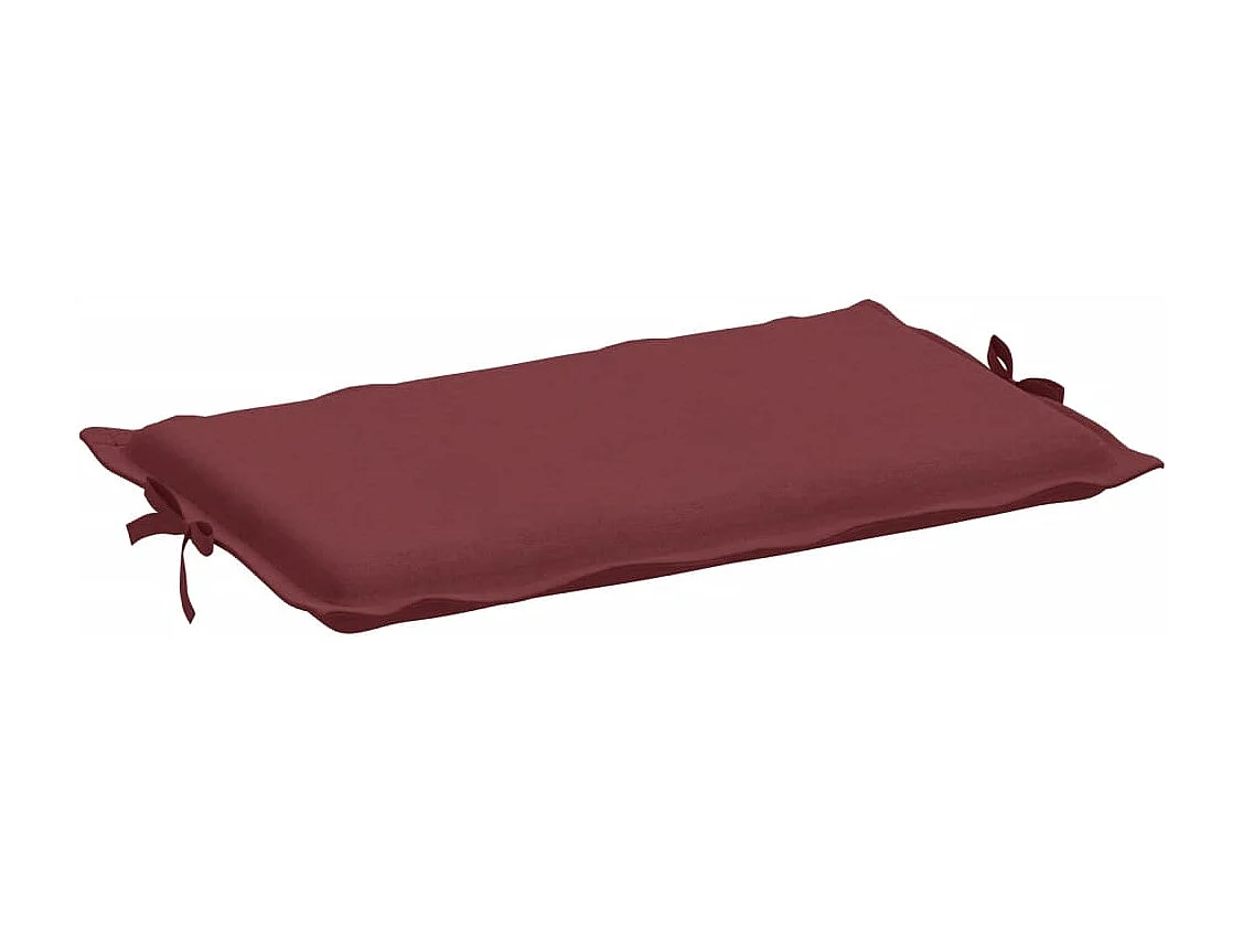 Coussin de chaise longue rouge bordeaux mélangé 186x58x3 cm