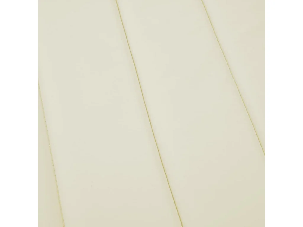 Almofadão para espreguiçadeira 200x50x3 cm tecido oxford creme