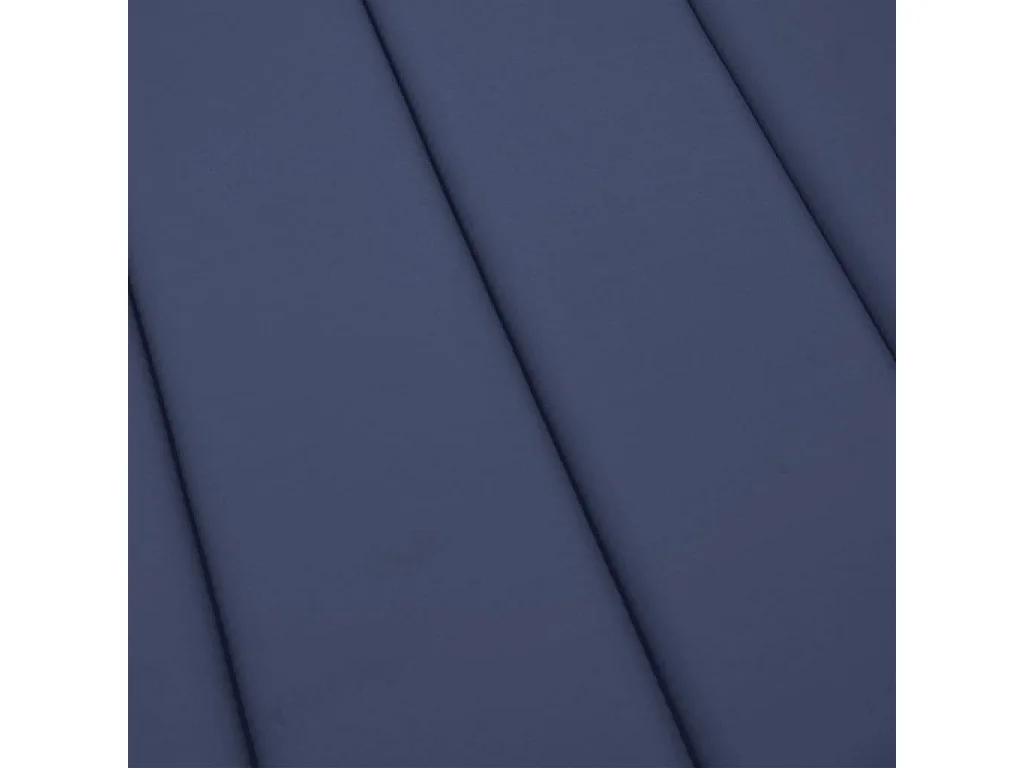 Coussin de chaise longue bleu marine tissu oxford