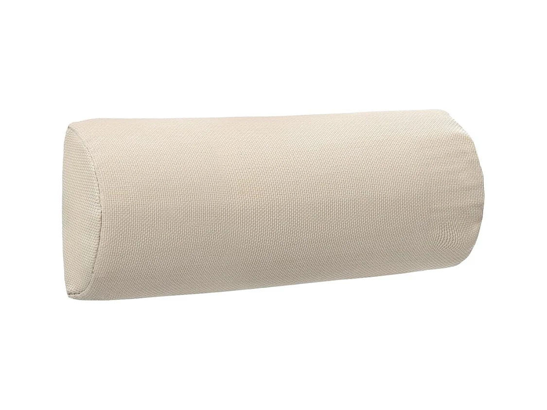 Appui-tête de chaise longue Crème 40x7,5x15 cm Textilène