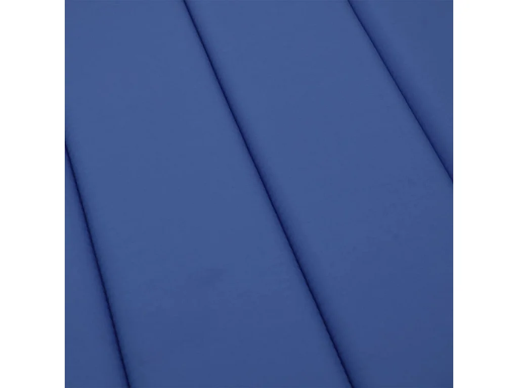 Coussin de chaise longue bleu royal 200x70x3 cm tissu oxford