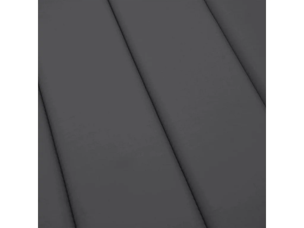 Almofadão para espreguiçadeira 180x60x3cm tecido oxford antracite