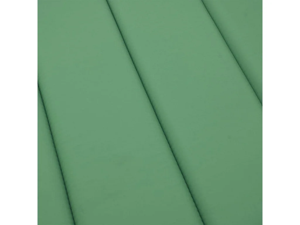Coussin de chaise longue vert 186x58x3 cm tissu oxford