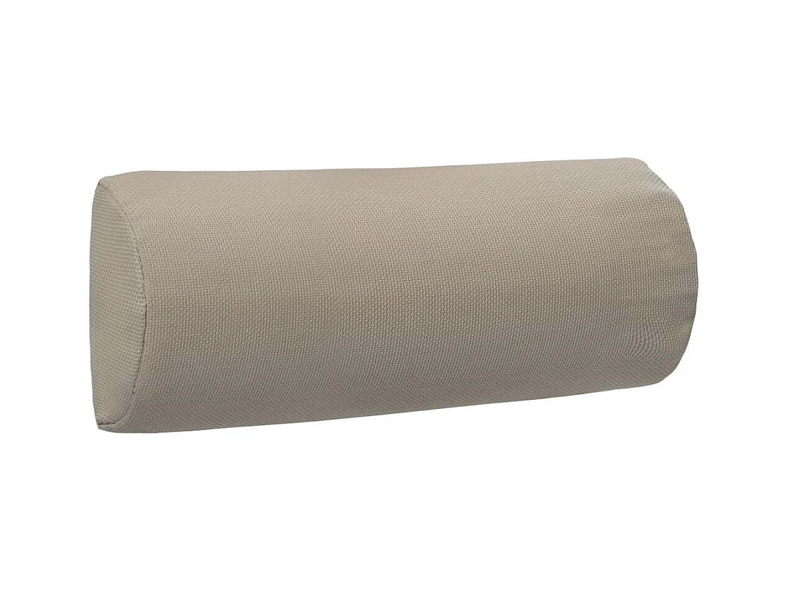 Appui-tête de chaise longue Taupe 40x7,5x15 cm Textilène