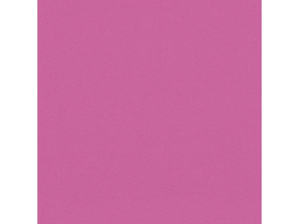 Coussin de palette rose 60x60x12 cm tissu