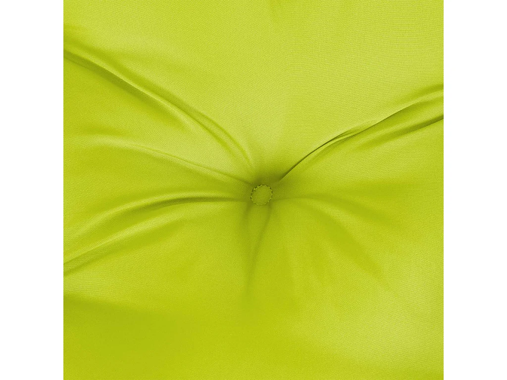 Cojines de palets de jardín 6 unidades tela Oxford verde 50x50x7 cm