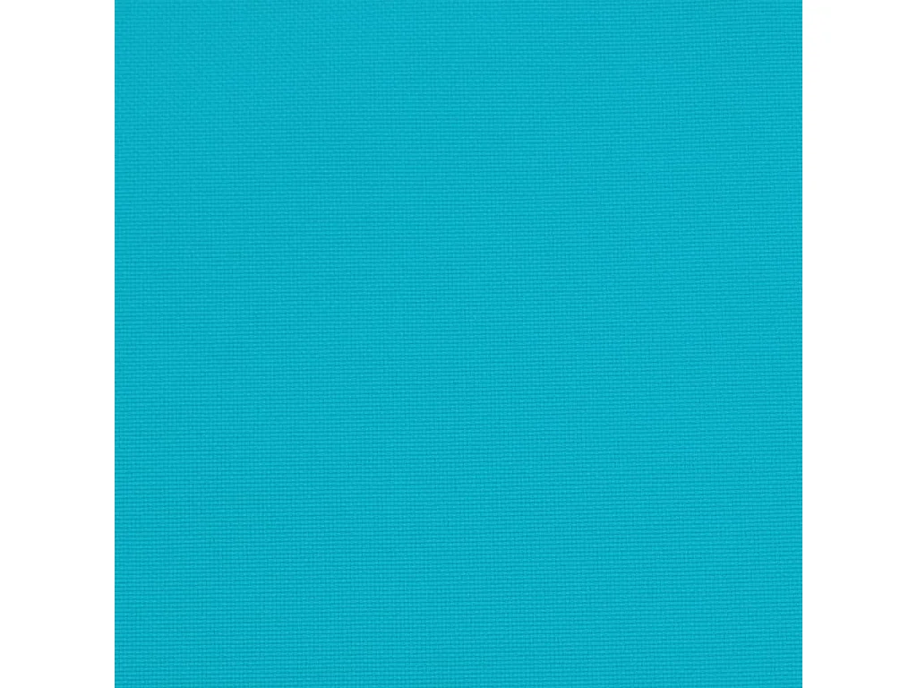 Coussin de palette turquoise 80x80x12 cm tissu