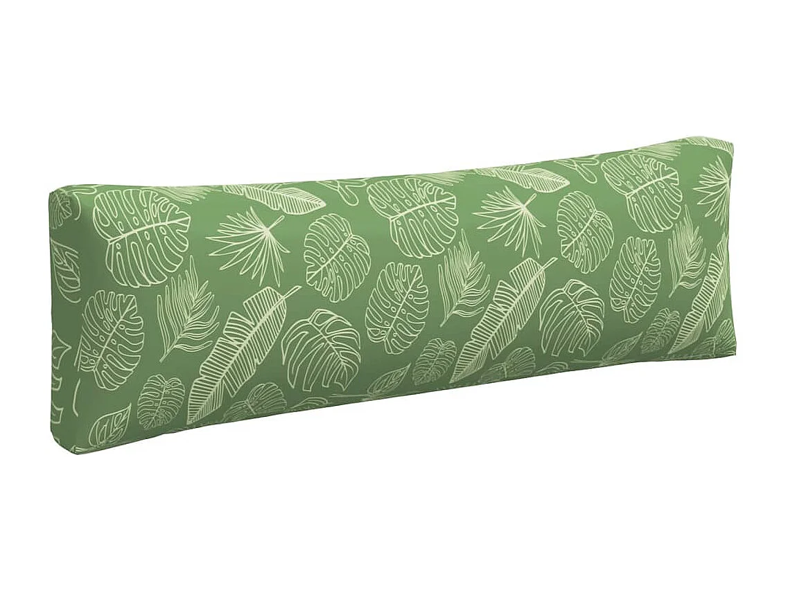 Coussins de palette 3 pièces motif de feuilles tissu Oxford