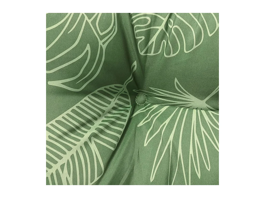 Coussins de palette 3 pièces motif de feuilles tissu Oxford