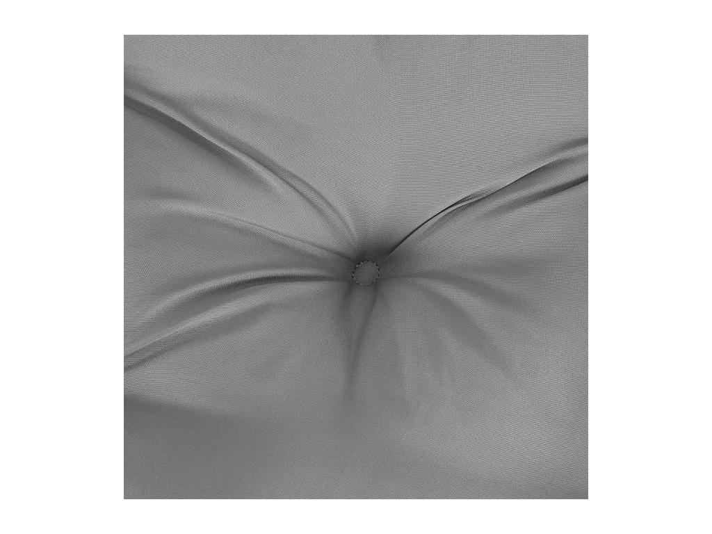 Coussin de palette vert 50x50x12 cm tissu