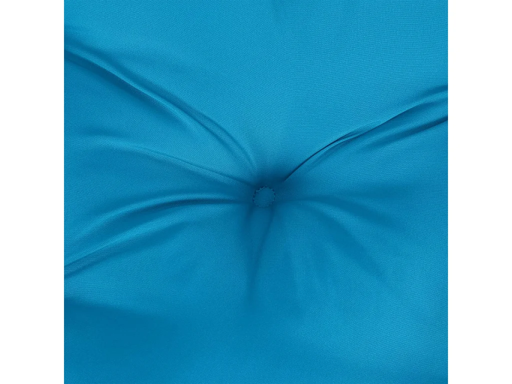 Cojines de silla de jardín 2 unidades tela Oxford azul 50x50x7 cm
