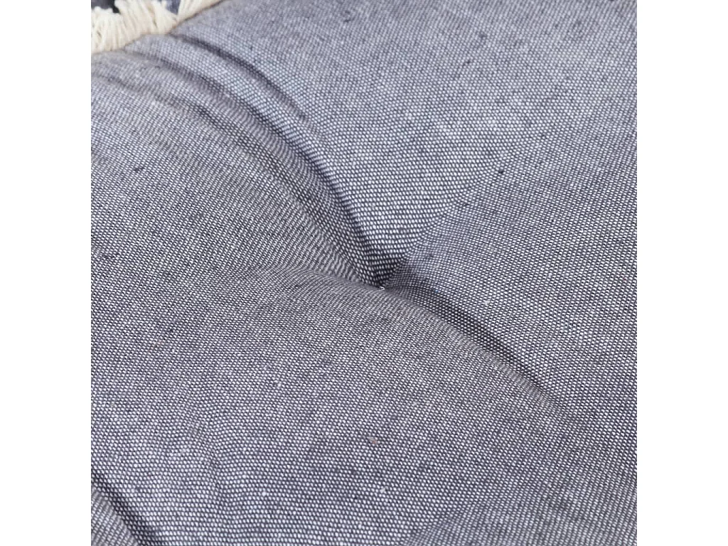 Coussin de canapé palette Anthracite 120x80x10 cm