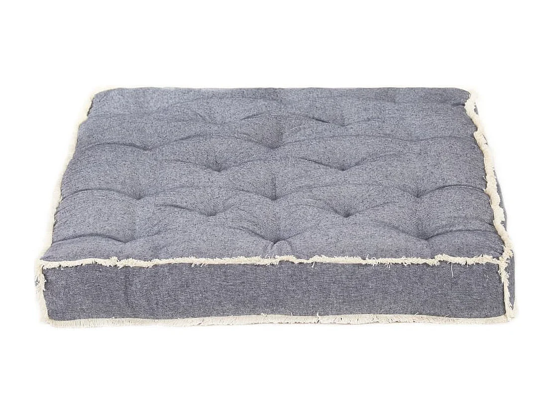 Coussin de canapé palette Bleu 120x80x10 cm