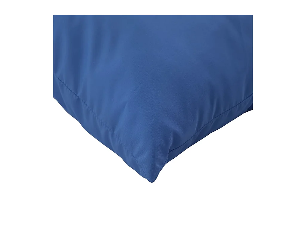 Coussins de palette 3 pièces bleu tissu oxford