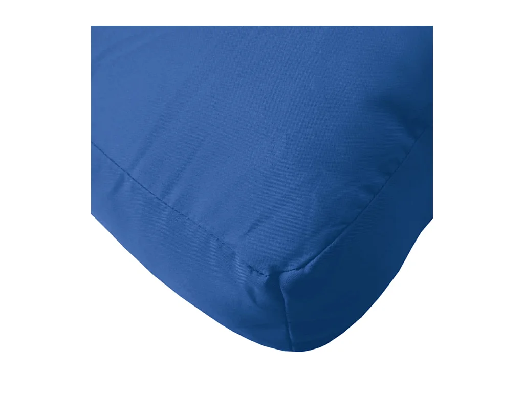 Coussins de palette 3 pièces bleu tissu oxford