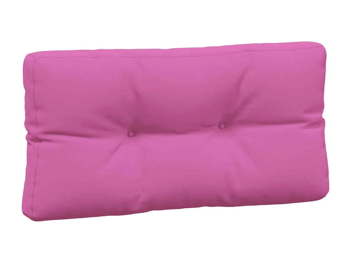 Coussins de palette lot de 5 rose tissu