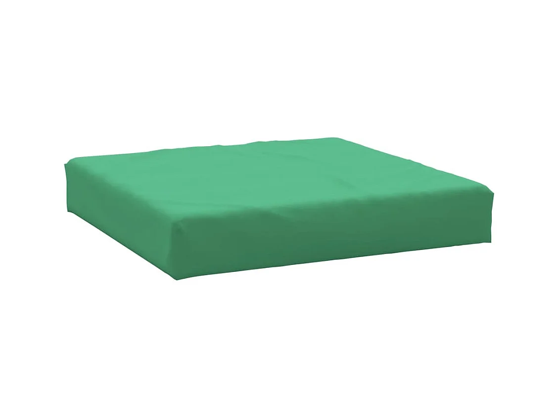 Coussins de palette 3 pièces vert tissu oxford