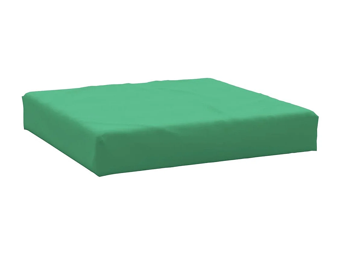 Coussins de palette 3 pièces vert tissu oxford