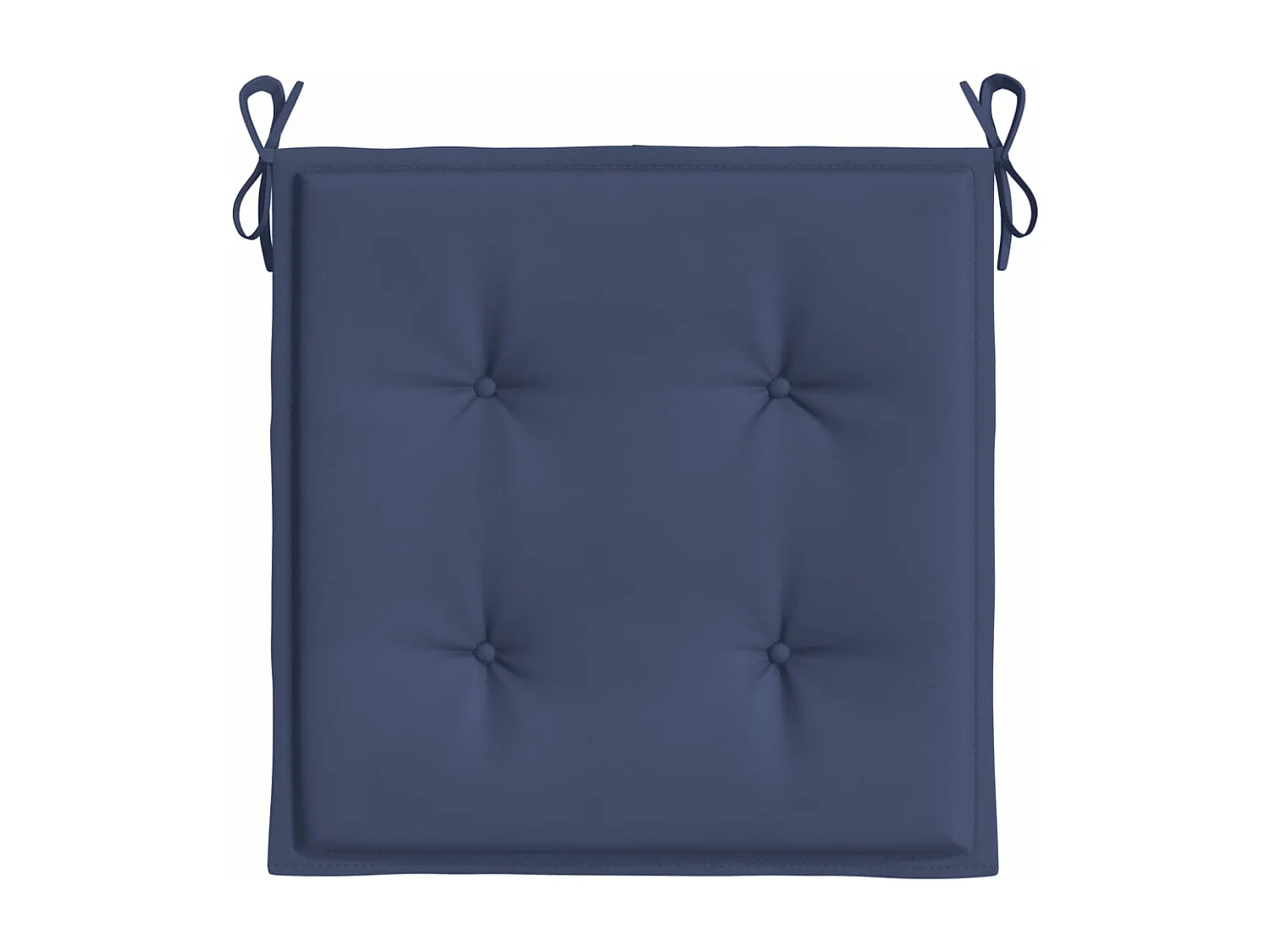 Coussins de palette lot de 4 bleu marine 40x40x3cm tissu oxford