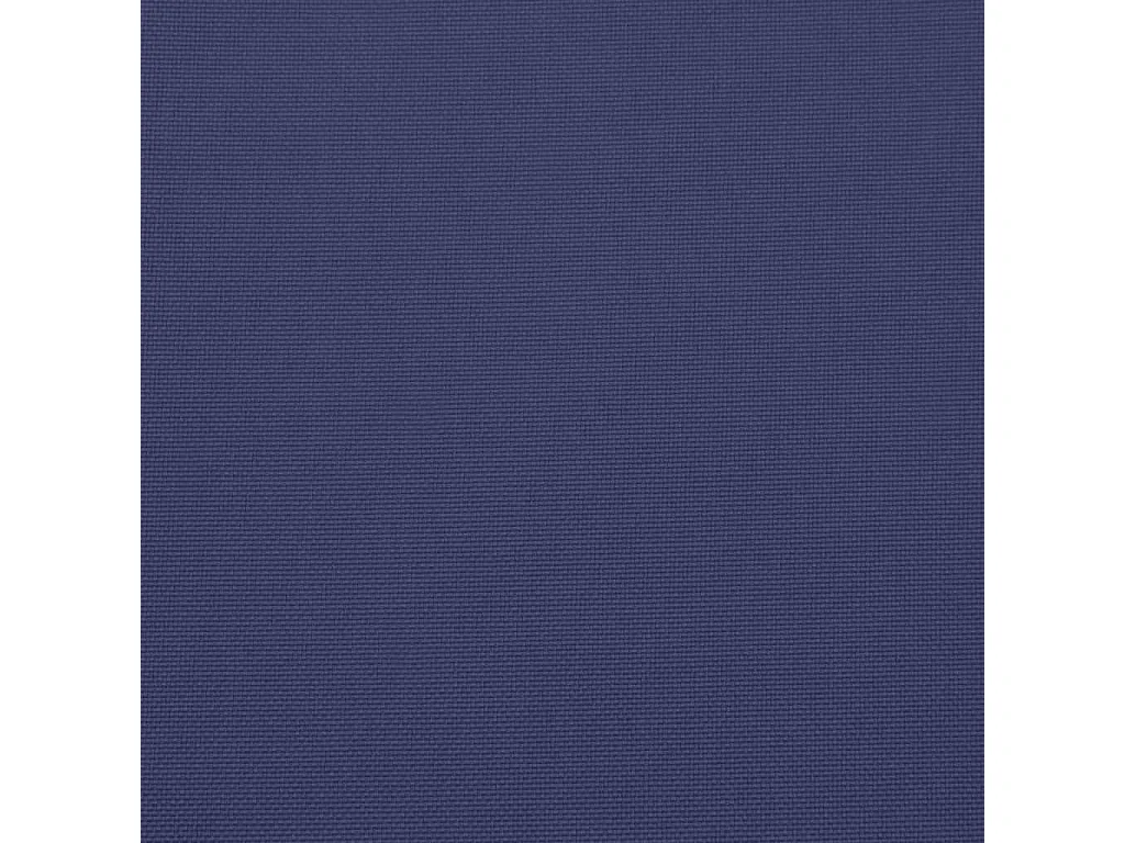 Cojines para muebles palets 4 unidades tela azul marino 40x40x3 cm