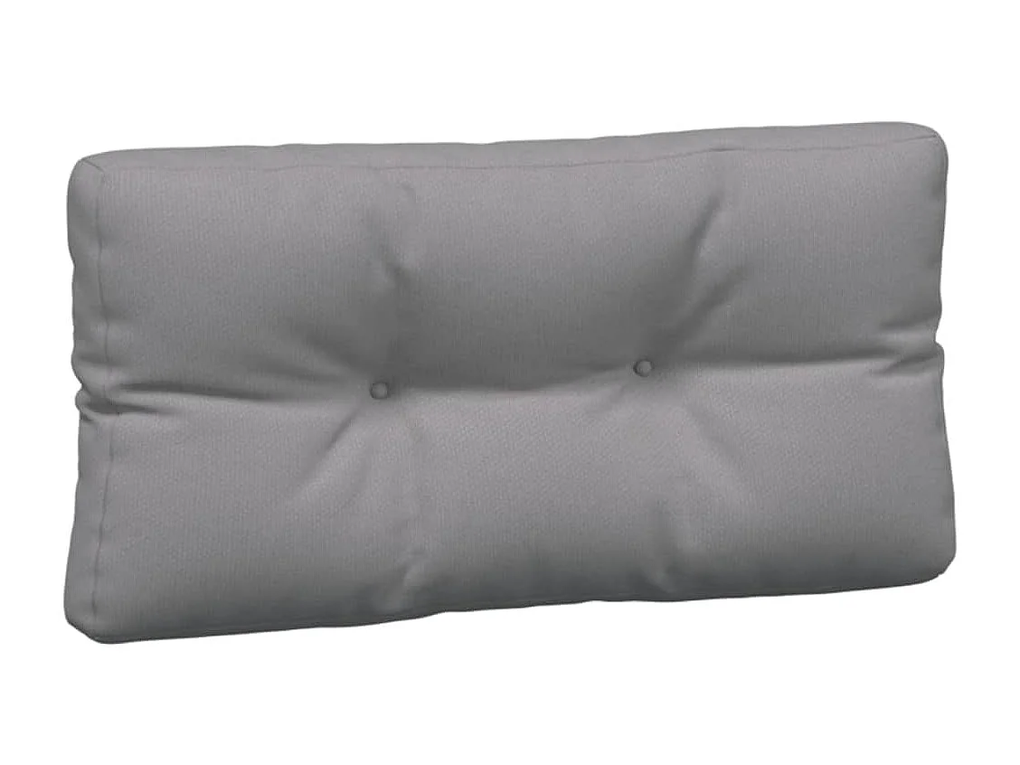 Palletkussens 3 st stof grijs