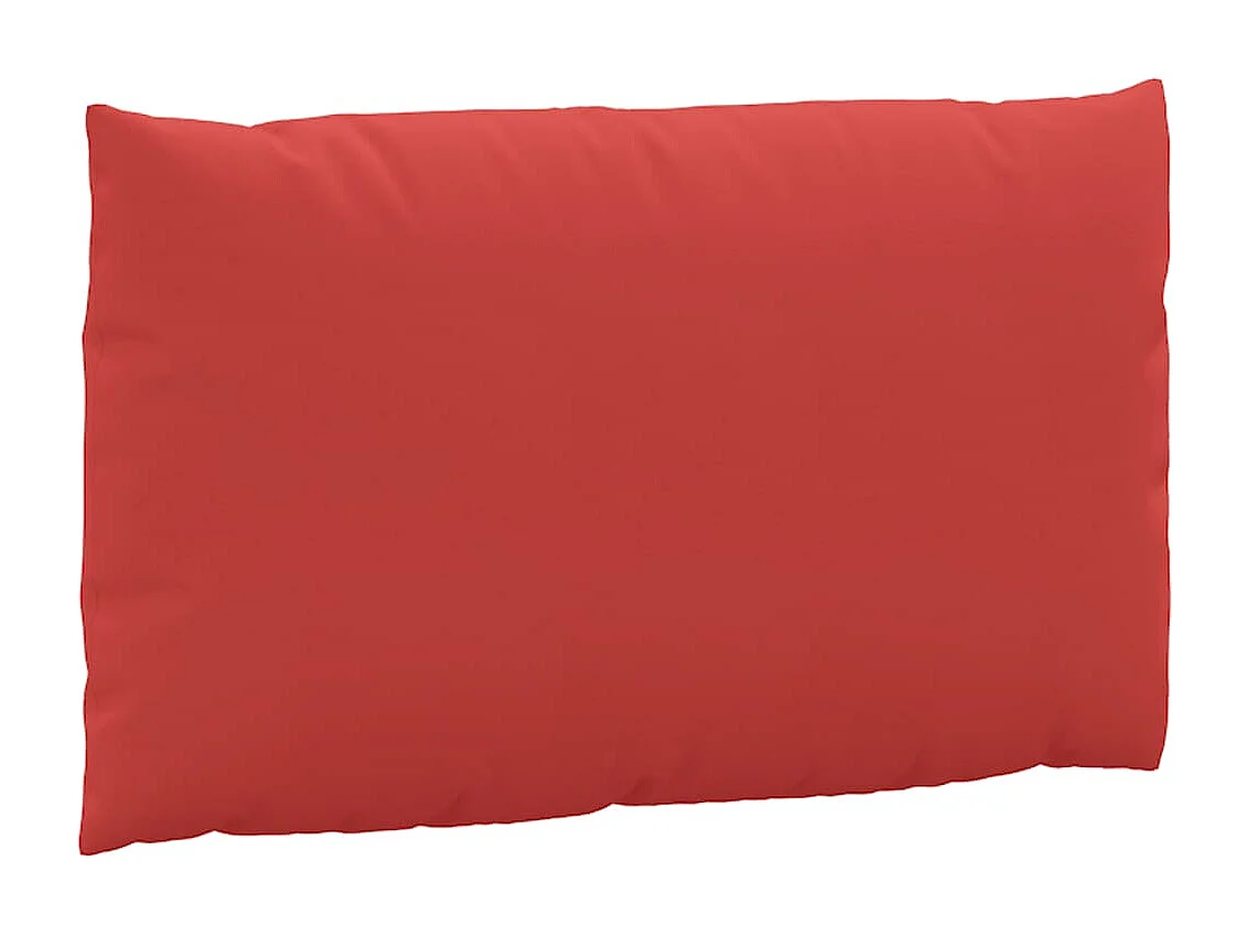 Coussins de palette 3 pièces rouge tissu oxford