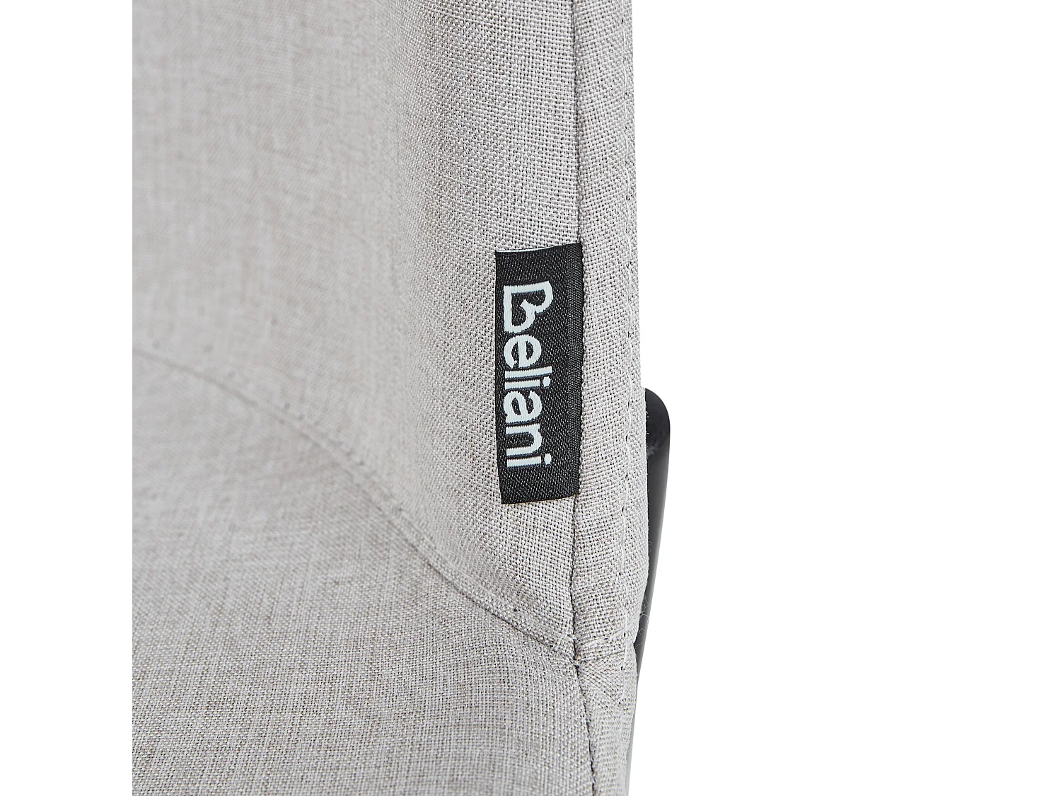 Zestaw 2 krzeseł do jadalni ESBON Jasnoszary