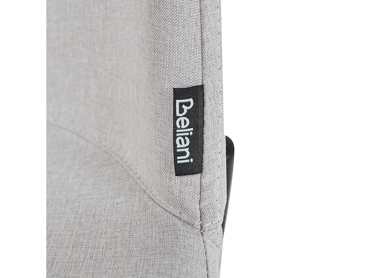 Zestaw 2 krzeseł do jadalni ESBON Jasnoszary