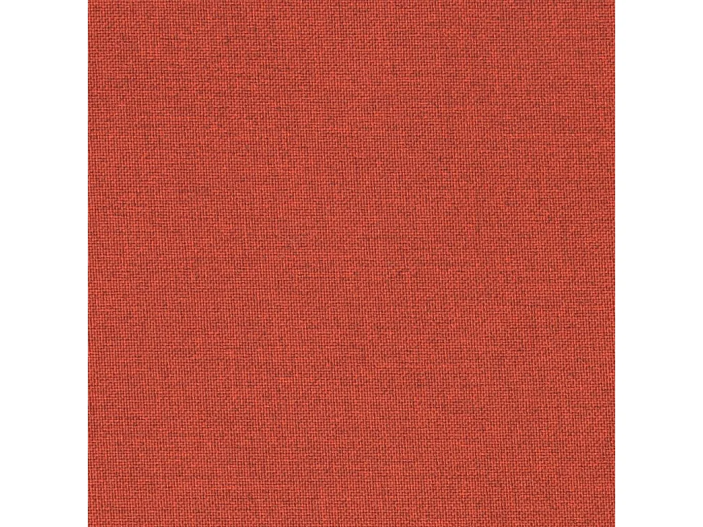 Coussin de banc de jardin rouge mélangé 120x50x7 cm tissu