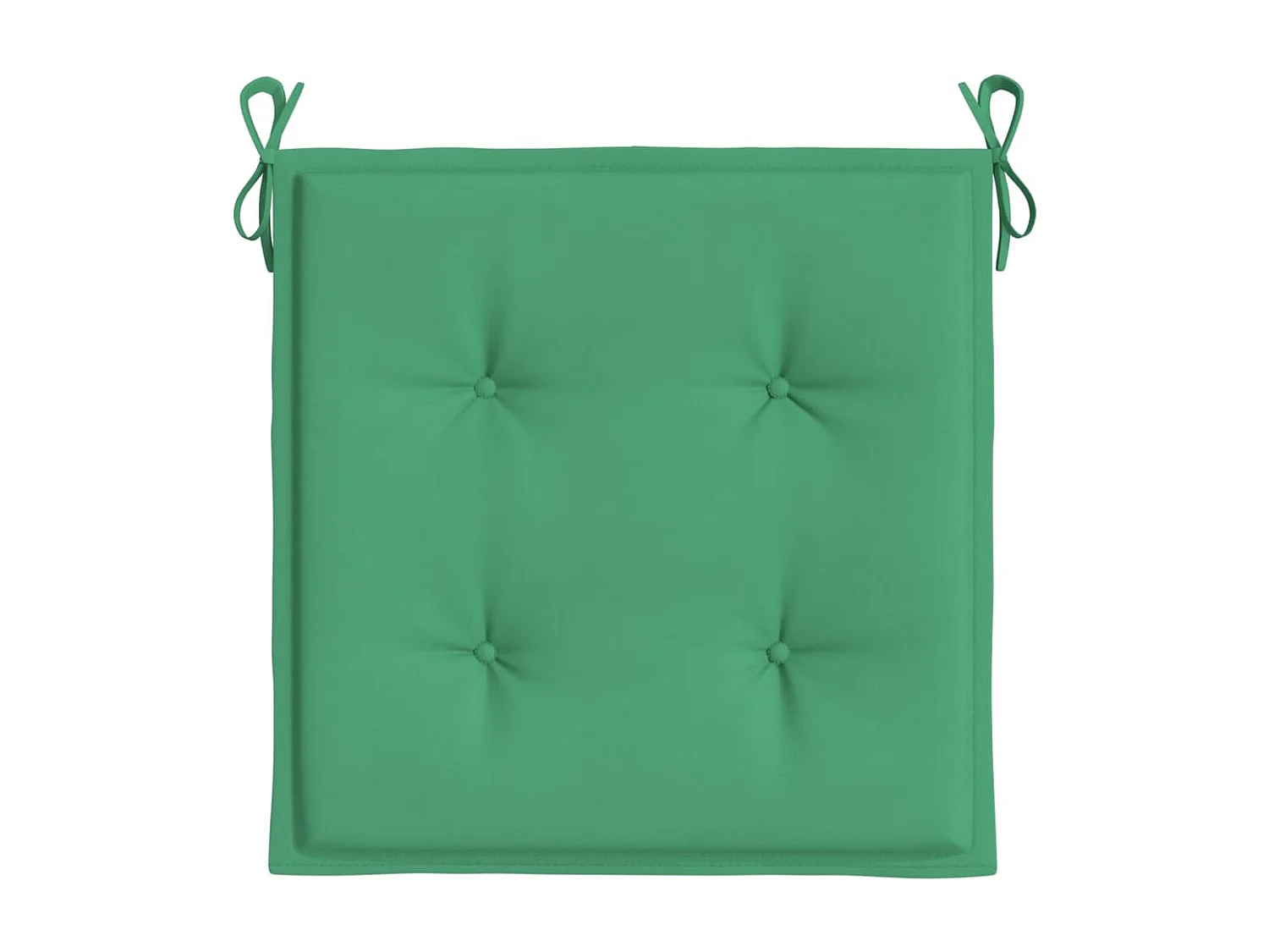Coussins de chaise de jardin 6 pièces vert 50x50x3 cm tissu oxford