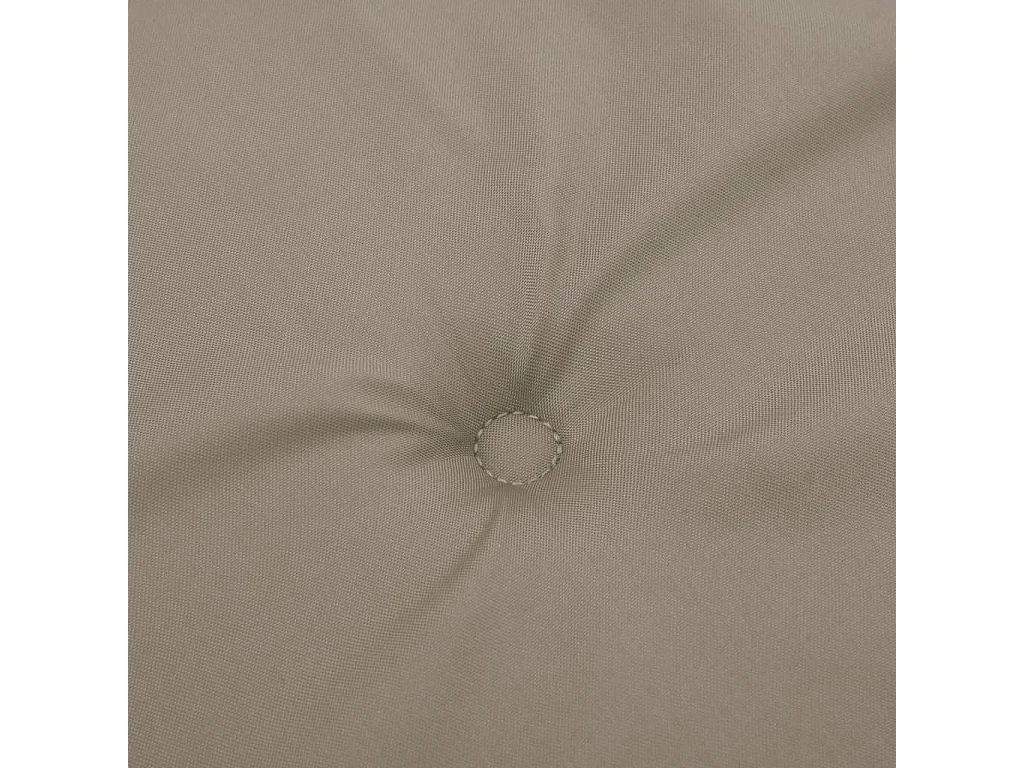 Terrasstoelkussen (75+105)x50x4 cm taupe