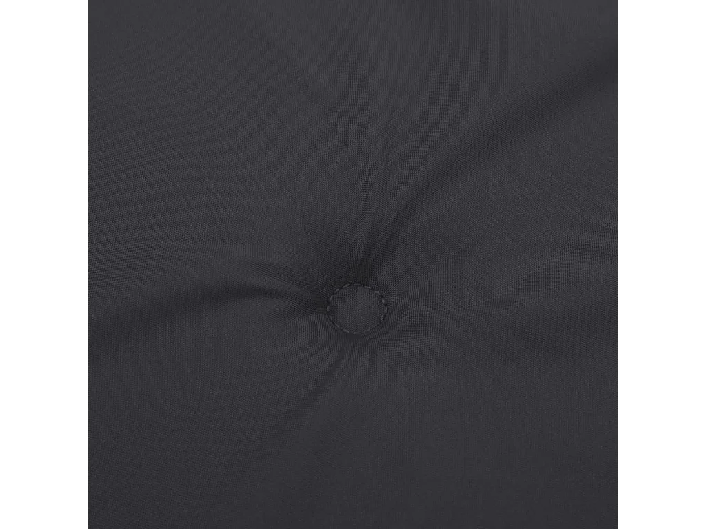 Almofadões para cadeiras jardim 4peças 40x40x3 cm oxford preto