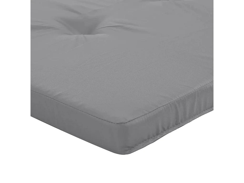 Coussins de chaise adirondack lot de 2 gris tissu oxford