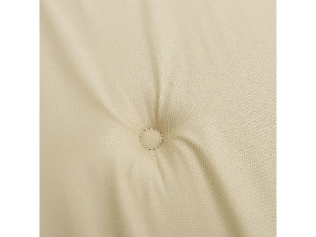 Coussins de chaise de jardin 4 pièces beige 40x40x3cm tissu oxford