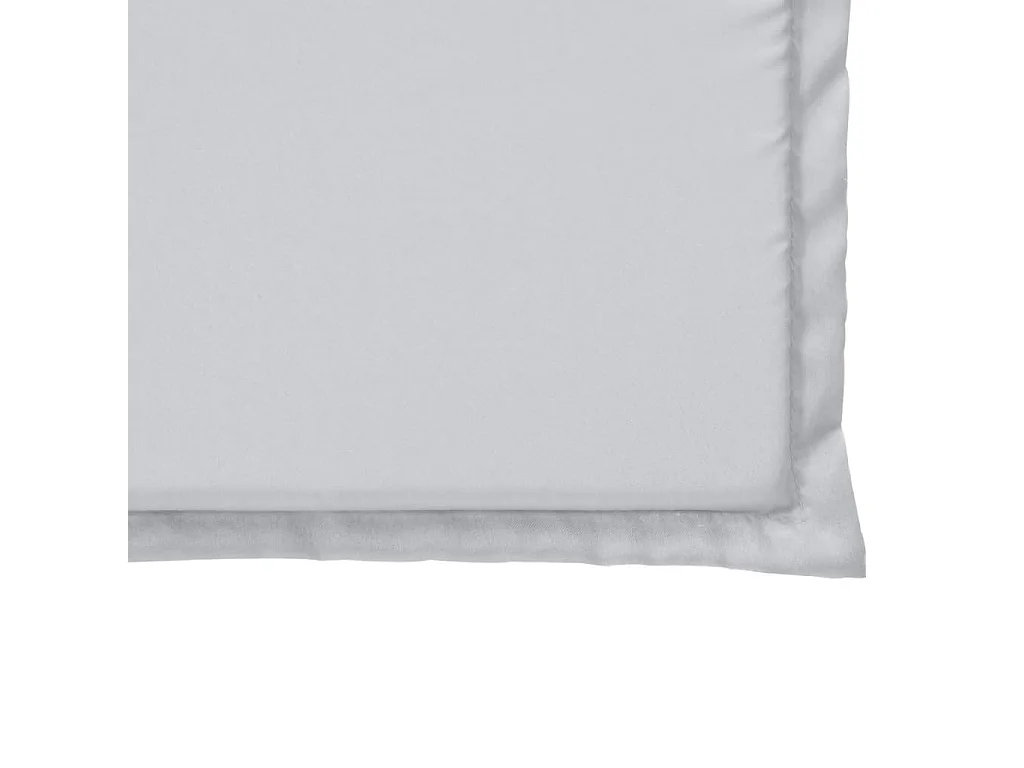 Coussins de siège de jardin lot de 6 gris clair 45x45x2cm carré