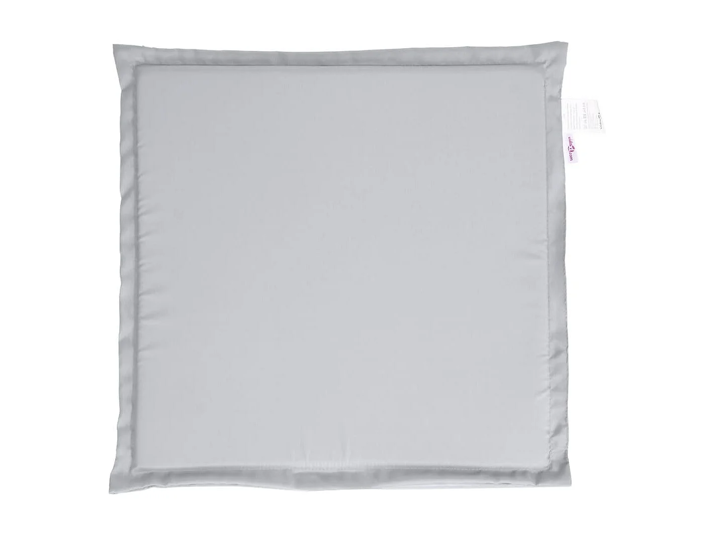 Coussins de siège de jardin lot de 6 gris clair 45x45x2cm carré