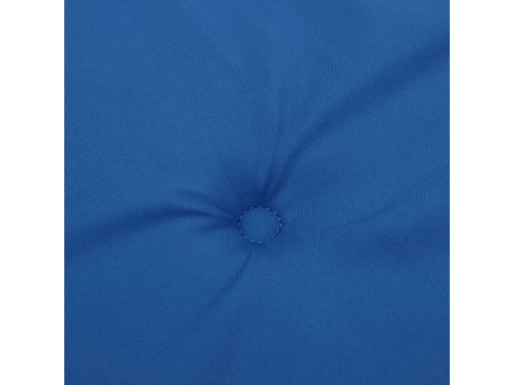 Almofadões para cadeiras jardim 6 peças 40x40x3 cm oxford azul real