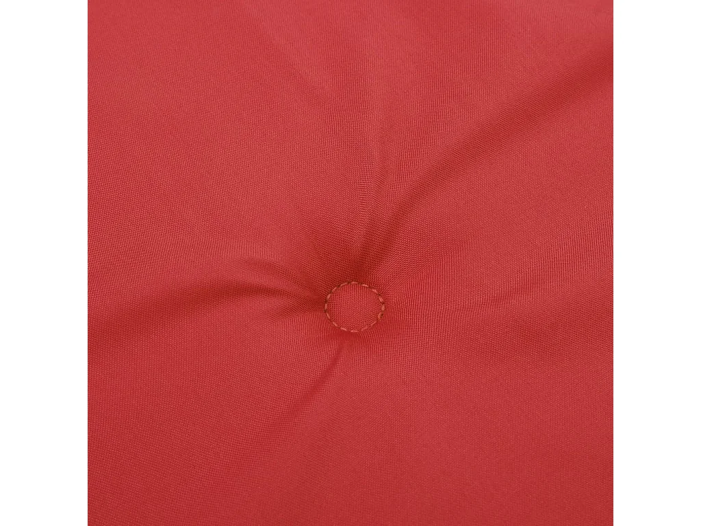Coussin de chaise de terrasse rouge (75+105)x50x3 cm