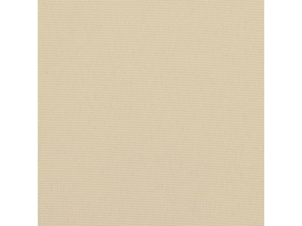 Coussins de chaise jardin lot de 6 beige 40x40x3cm tissu oxford
