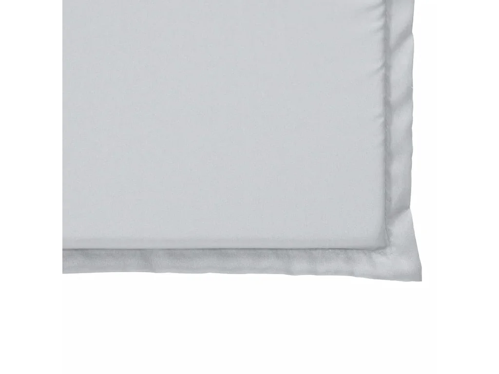 Coussins de siège de jardin lot de 4 gris clair 45x45x2cm carré