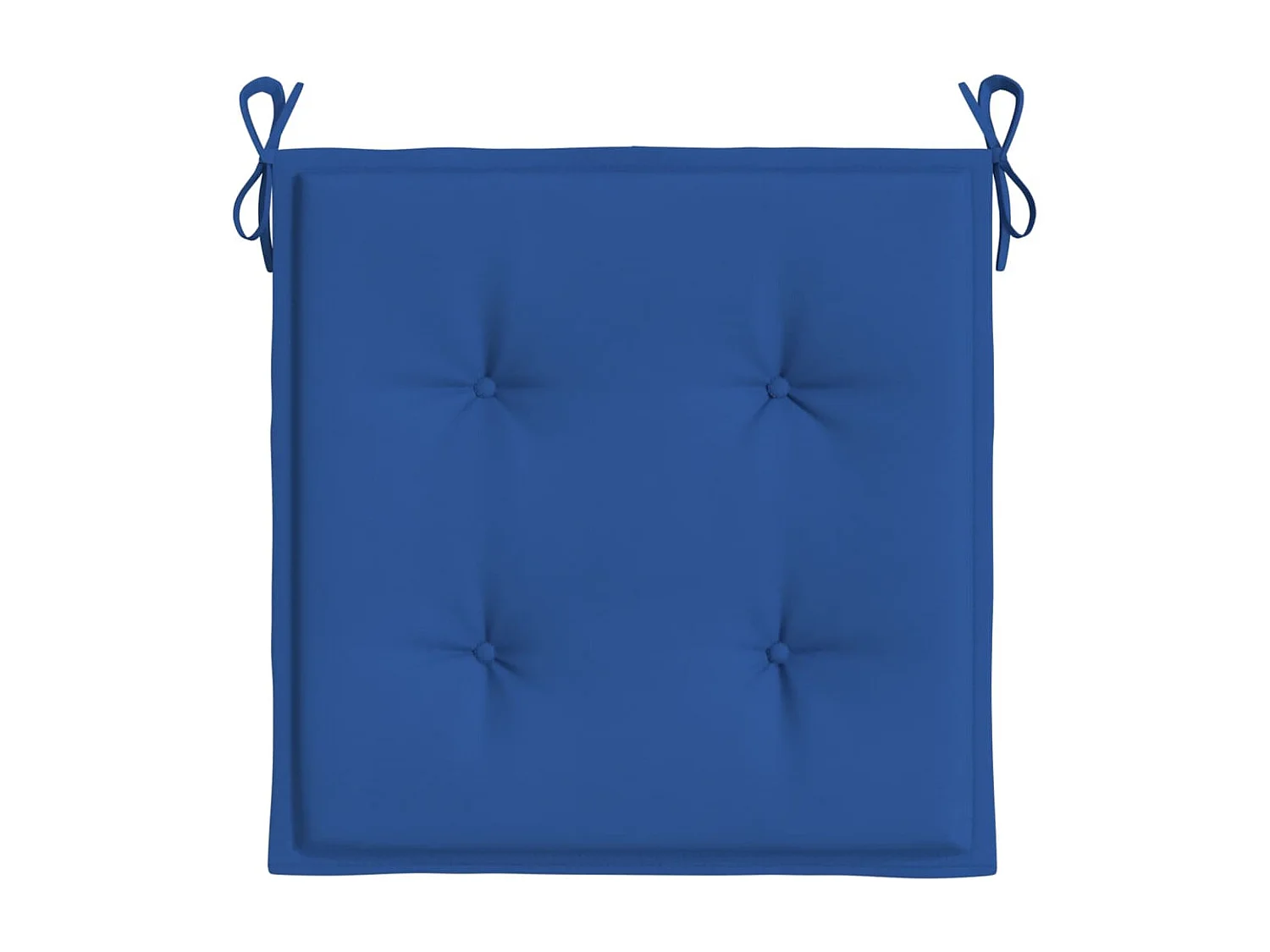 Coussins de chaise de jardin 6 pièces bleu royal 50x50x3 cm