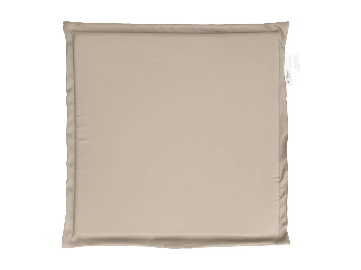 Coussins de siège de jardin lot de 4 taupe 45x45x2 cm carré